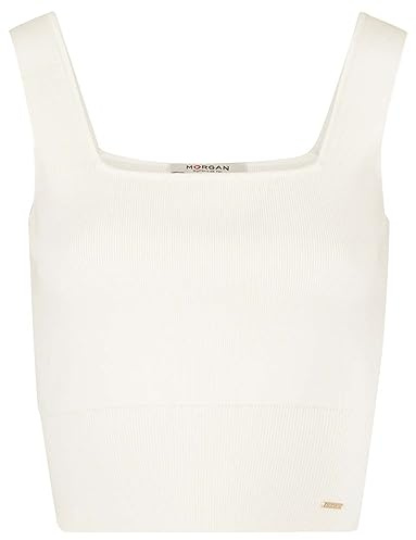 Morgan Top punto tirantes anchos Blanco M