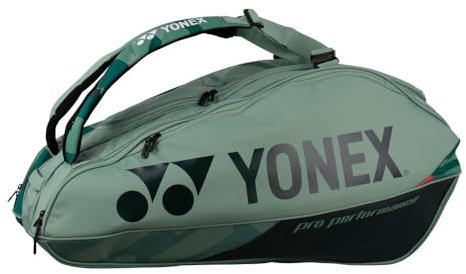 YONEX pro Racquet Bag 10 pcs Schlägertasche Grün - Orange