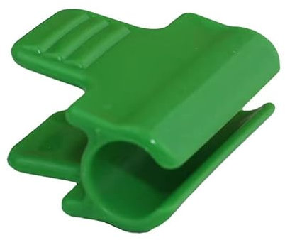 30 Gewächshausklammern, Reifenklammern für Netze, 11mm Gewächshausklammern, Pflanzenklammern, Stangenklammern für Reihenabdeckungen, Gewächshäuser, Schuppen, Unterstände, Landschaftsbau