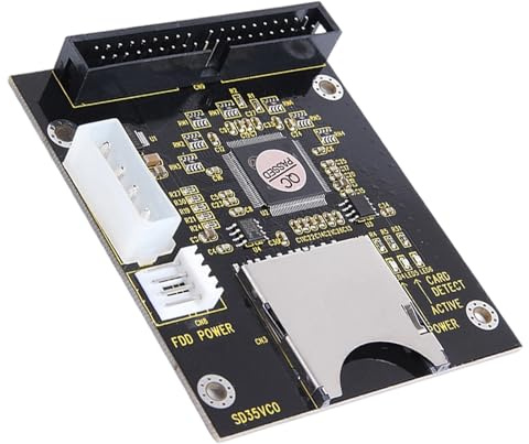 Dasbsug Adattatori da scheda amichevole a IDE maschio 40P per modifiche al computer doganali per ambienti domestici e studi SDXCs a adattatori Ides