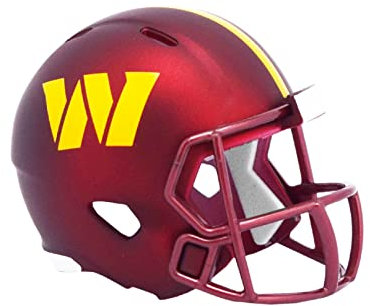 Riddell Speed Pocket Football Helm Washington Commanders