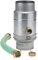 FLORANTIA Regensammler Regenwassersammler Zink mit Anschluss - Set DN 60-120
