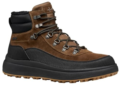 Geox U Granito + Grip B A, Stivale alla Caviglia Uomo