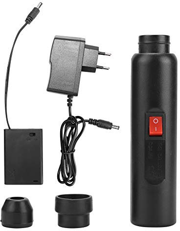 Fdit Egg Candler Tester, Tragbare LED-Lampenperlen Eierdurchleuchtungslampe Überprüfung von Bruteiern Überwachung des Eierwachstums für Hühnervogelei EU-Stecker