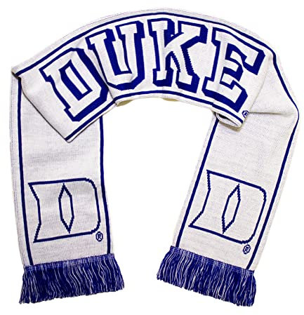 Duke Blue Devils Schal - Duke University Alternate White Knitted