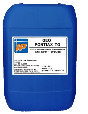 IP GEO PONTIAX TG SAE 80W-10W/30 OLIO CAMBIO E SOLLEVAMENTO TANICA DA LITRI 20