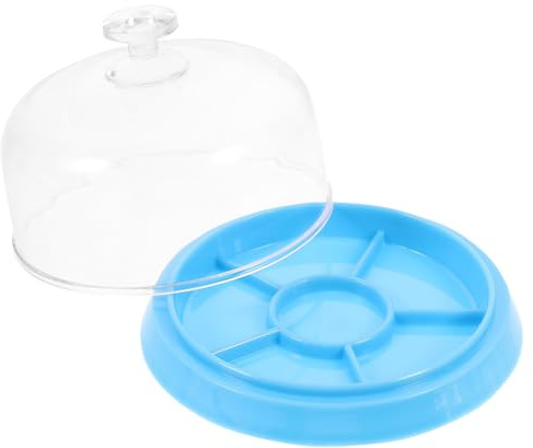 COMPUKAS Rangement Mouvement Montre Avec Couvercle Anti-Poussière 4.09X4.09X2.76 Pouces Boîte Compacte Pour Pièces Horlogères Atelier Maison Bureau