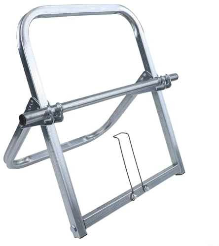 Zilimontt Dérouleur pour enrouleur de câble jusqu'à 30 cm de diamètre, support de bobine en acier à axe unique pour un rangement organisé de câbles, cordes et paracordes, compact 41 x 33 c