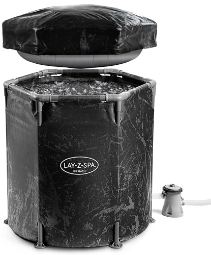 Lay-Z-Spa Glacial Dip Pod Ice Bath Cold Plunge Tub with Pump, 1 Person