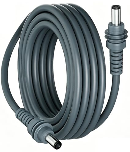 DC-strömkabel för Starlink Mini (10 m), 18 AWG, likströmskabel, kontakt till kontakt, laddkabel, Starlink Mini-ersättningstillbehör, PD 100 W källa, vattentät cylinderkontakt för utomhuscamping