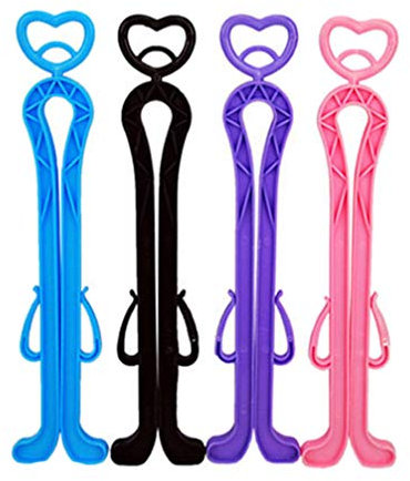 4Pcs Boot Clips Boot Shapers for Tall Boots and Knee High Shoes Eco-Friendly Plastic Shoe Support for Home and Store Display (Assorted Color)