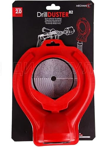 DrillDUSTER Absaughaube Staubabsaugung Deckel Bohren Bohrkrone Vakuumfixierung Zentrierer Professional Staubabsaugung Staubfänger