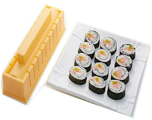 YUHE Sushi-Maker, Sushi-Formen-Set zum Selbermachen, einfaches Sushi-Set, Premium-Edition (runde Form)