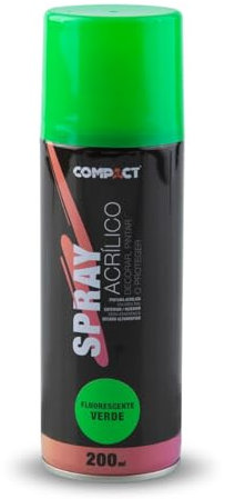 PINTURA SPRAY 200ml. FLUOR. VERDE