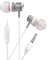 QAHIJDIQ Auriculares in Ear con 3,5mm,Amplia Alambrico Auriculares de oído Abierto-White