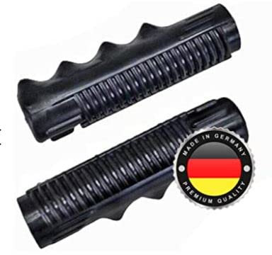 WS · SYSTEM 2X Universal Kinderfahrradgriff Ø 22 mm für Fahrrad, E-Bike, Schubkarre, UVM. – 2 STK. Gummigriffe handgelenkschonend und rutschfest aus hochwertigem PVC für Fahrrad- und Rollerlenker