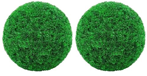 vidaXL Sfere di Bosso Artificiale 2 pz 52 cm