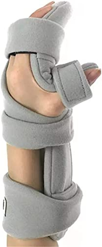 TSUSF Ortesis De Dedo Férula De Mano De Reposo Funcional Suave Férula De Mano Férula De Noche Muñeca Inmovilizador De Pulgar Soporte para Dolor Tendinitis Esguince Fractura Artritis Dislocación