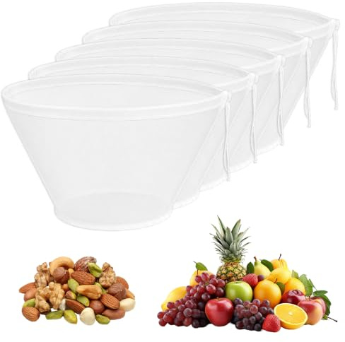 5 bolsas de filtro de leche de nueces