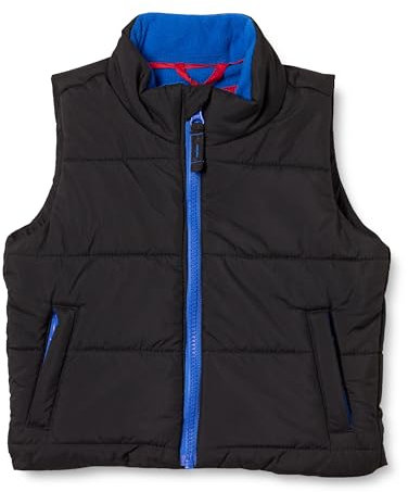 Amazon Essentials Jungen Daunenweste Als Schwere Oberbekleidung, Schwarz, 11-12 Jahre