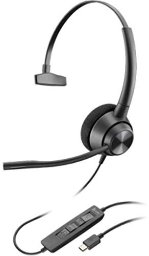 Plantronics Mono-headset EncorePro 310 monaural med USB-C-anslutning