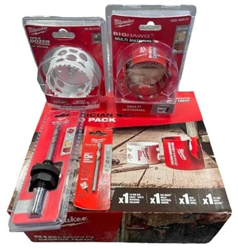 Milwaukee 4932479803 Holesaw and Arbour Set