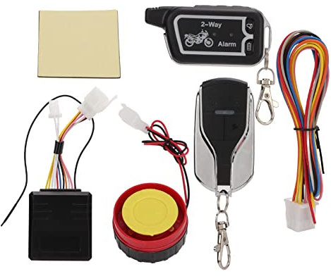 de Alarma Bidireccional para Motocicleta, Alerta de Sonido por Vibración, Control Remoto, Antirrobo, Ahorro de Energía para Motociclistas