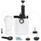 Appareil de purge de frein 3L Appareil de changement de liquide de frein Voiture Kit de purge de frein avec réservoir d'aspiration de 1 litre 4 adaptateurs et adaptateur universel de purge de frein