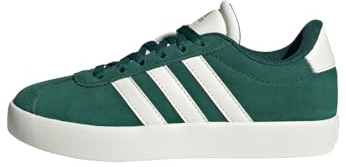 adidas VL Court 3.0 K, Basket, FTWR White/Silver Met./Wonder Quartz,