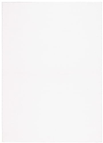 Safavieh Tappeto contemporaneo per soggiorno, sala da pranzo, camera da letto - River Collection, pelo corto, avorio, 91 x 152 cm