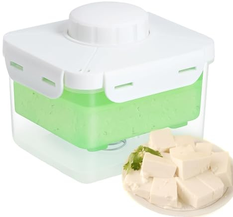 Drainer y Filtro Paneer Panneer Maker - Prensa de Queso Eficiente, Molde Ligero, Diseño de Drenaje, Accesorio para Reutilizable | Prensa De Mano para Cocinar En Casa Una