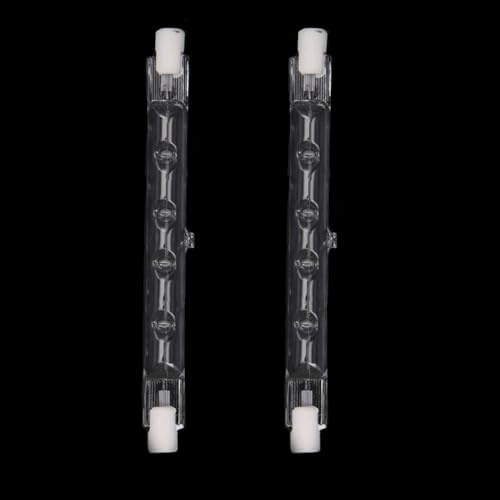 UGEFKMQ R7S J189 1000W Lámparas halógenas de luz de inundación 220-240V R7S 1500W 189mm Bombilla Lineal Halogena tungsteno Blanco cálido Regulable 1PCS 1500W