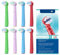 YanBan Elektrische Zahnbürstenkopf Kompatibel für Oral B Crossaction Flossaction Vitality 3D Kinderzahnbürsten Ersatzköpfe, mit Verpackung (8 Pcs)