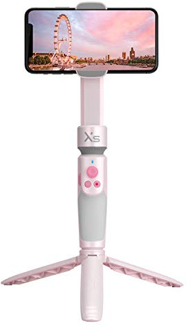 ZHIYUN Smooth-XS [Ufficiale] Smartphone Portatile Stabilizzatore Gimbal Selfie Stick Vlog Youtuber-Rosa