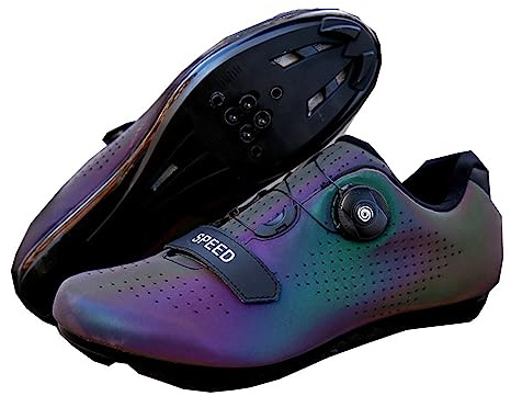 Hixingo Scarpe da Ciclismo Uomo Strada,Scarpe da Mountain Bike per Bici da Strada,Scarpe MTB Donna Road SPD Scarpe da Ciclismo da Bici Spin Compatibile Scarpe