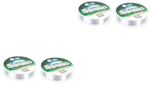 Supvox 2st Angelschnur Klar Angelschnur Aus Fluorkohlenstoff Angelleine Nylon-Seil Flechten Geflochtene Schnur Rote Geflochtene Angelschnüre Stange Werfen Draussen