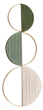 Wondramble 3 Stück Makramee Wandbehang,Boho makramee Wandteppich,Home Wanddekoration,hängende Dekoration