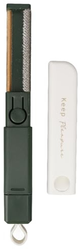 Brosse électrostatique à peluches, brosse d'épilation électrostatique Portable verte pour vêtements