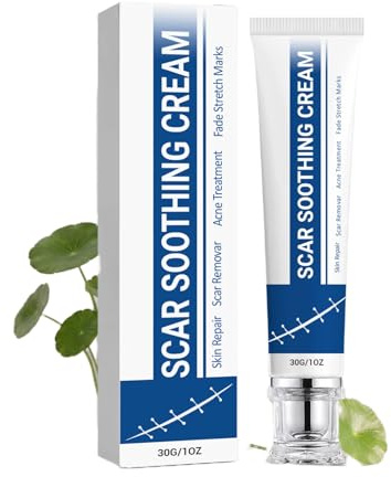 Scar Cream, Crème Réparatrice Cicatrice | Soin Visage et Corps pour Brûlures, Vergetures, Peau Sèche | Beauté et la Récupération de la Peau