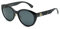 GUCCI Womens GG0814SK Sunglasses, Black-Black-Grey, 56