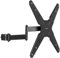 VIVO Universal Pole Mount 32 to 55 inch TV Arm Bracket with Removable 75x75mm to 400x400mm VESA Plate, Fits up to 5cm Tubing, MOUNT-POLE4A