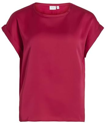 Vila Female Oberteil mit kurzen Ärmeln VIELLETTE