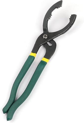 thirei Pinze per filtro dell'olio, 30 cm, strumento di rimozione del filtro dell'olio, chiave regolabile per auto, moto, da Ø 30 mm a Ø 160 mm