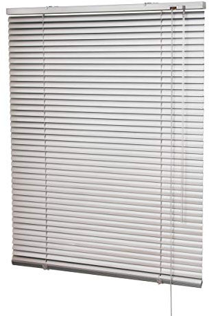 HUGG Alu-Jalousie (AL.7) Wand- und Deckenmontage, Opt. Klemmhalter, Farbe Silber, (BxH) 70 x 170 cm