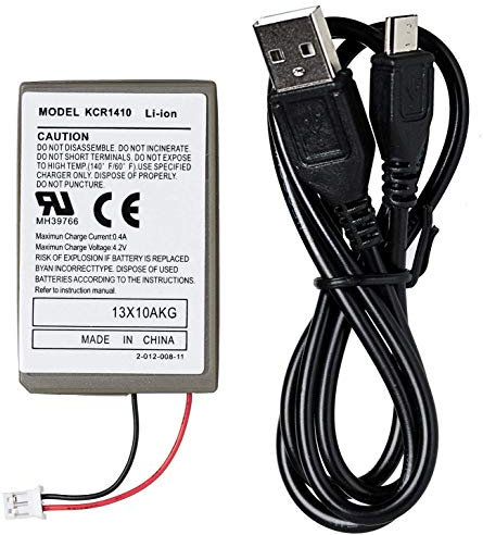 OSTENT 3.7V 1000mAh LIP1522 Rechargeable Li-ion Battery Pack for Sony PS4 Bluetooth Wireless Dual Shock Controller CUH-ZCT1 Series (CUH-ZCT1E/CUH-ZCT1U) First Generation Old Version Big Connector