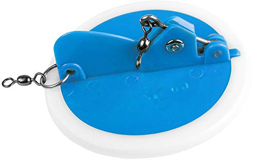 Fladen Disc Diver Round - Trolling Tauchscheibe 107mm - Metalblue