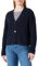 Marc O'Polo Damen Cardigan aus Bio-Baumwolle mit V-Ausschnitt, Blau (Night Sky), XS