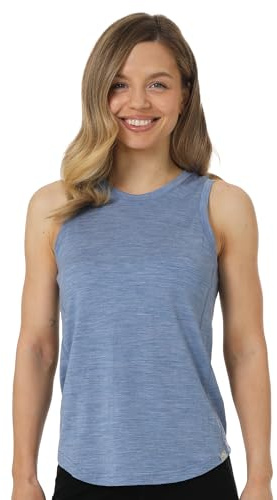 Merino.tech 100% Debardeur Femme Merinos - sous Vetement Merinos pour Sport | Léger, Thermique Laine Mérinos Respirant, Anti-Odeur Naturel, Anti-Humidité, Idéal Pour Le Sport, Randonnée, Sous-Couche