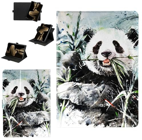 Custodia Compatibile per Amazon Fire HD 8 2024 8.0-pollici Tablet Cover Custodia Case [Funzione di rotazione a 360 gradi][Protezione rinforzata dei bordi contro le cadute] XM