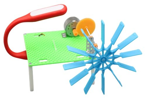 Expériences scientifiques pour les enfants de 6 à 8 ans, générateur hydroélectrique, kit d'expérimentation scientifique distinctif, petit générateur avec vis fixes, jouets éducatifs amusants pour app